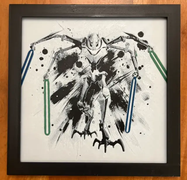 HueForge model: General Grievous by JustBe 3D Printing