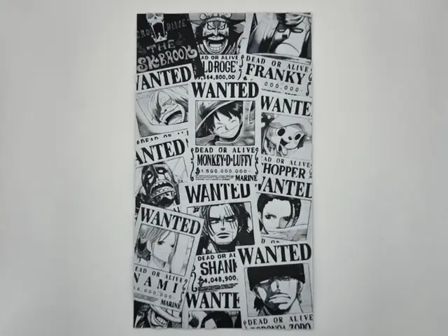 HueForge model: One piece Wanted by Kactus Fpv
