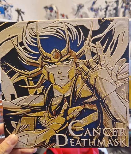 HueForge model: Saint Seiya - Cancer Death Mask Hueforge by Dakiren