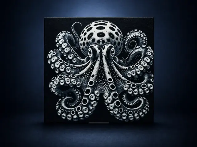 HueForge model: Octopus by Aleksandr