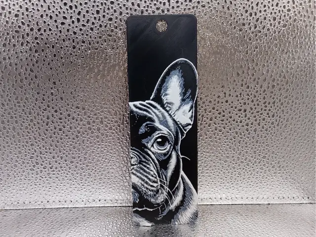 HueForge model: French Bulldog Bookmark – Hueforge by Borishotch Industries