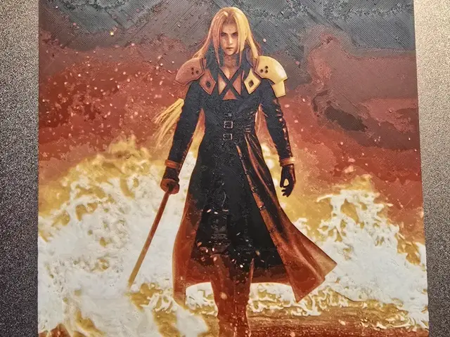 HueForge model: Final Fantasy 7 - Sephiroth Hueforge by 3D-Mentiel