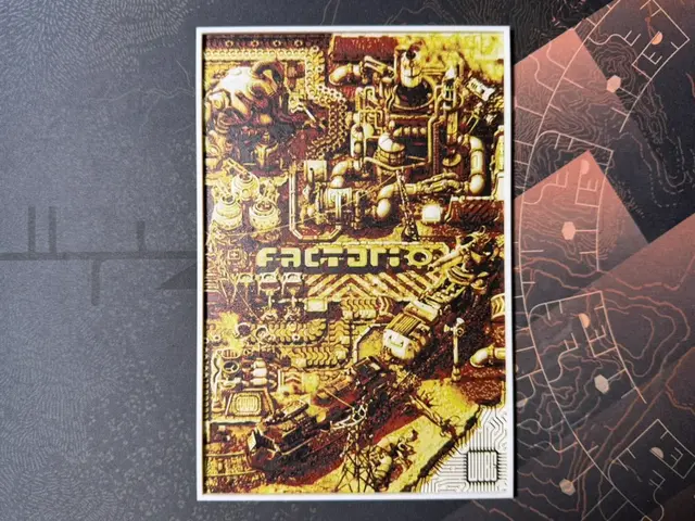 HueForge model: Factorio - HueForge by ZorPrime7