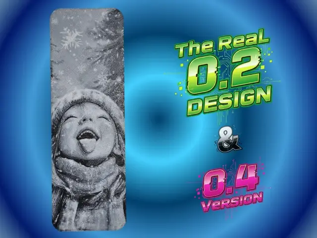 HueForge model: Snow Girl Bookmark by Atrus Design