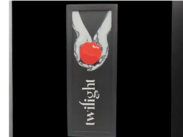 HueForge model: Twilight 50mm x 150mm Bookmark by MythicHue's