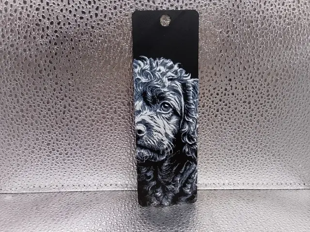 HueForge model: Cockerpoo Bookmark – Hueforge by Borishotch Industries