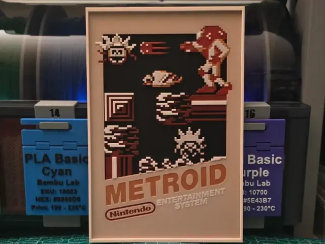 Metroid Poster - Hueforge Art