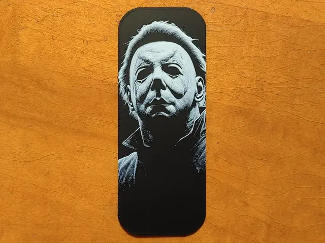 HueForge model: Michael Myers Halloween Bookmark by Sarge
