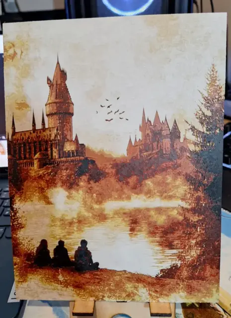 hogwarts grounds hueforge 150x200