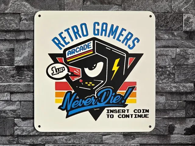 HueForge model: Hueforge Vintage RETRO GAMERS Arcade by StefBull85