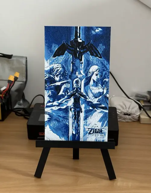 Zelda HueForge art AMS Nintendo