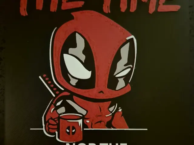 HueForge model: Deadpool Wallart - I dont have the crayons by FiremanprintsIRL (BR3Design)