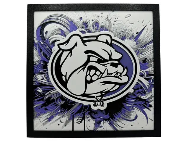 HueForge model: Pasco High School Bulldogs by Canadian Gamer