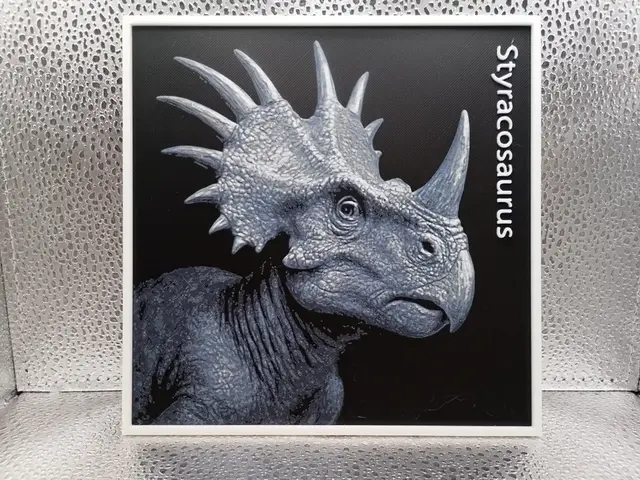 HueForge model: Styracosaurus hueforge by Borishotch Industries