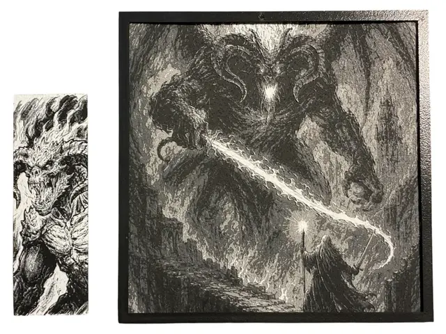 Balrog Bookmark – Lord of the Rings Inspired