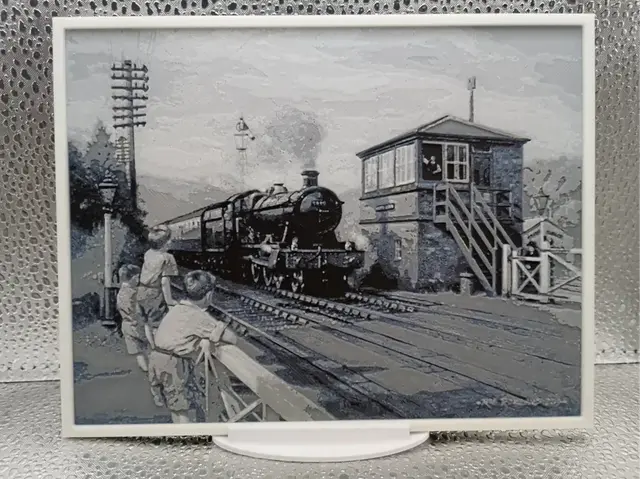 HueForge model: OAKLEY HALL APPROACHES MARSHBROOK STATION hueforge by Borishotch Industries