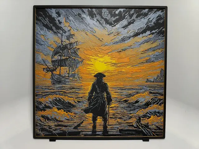 Pirate Sunset - Hueforge