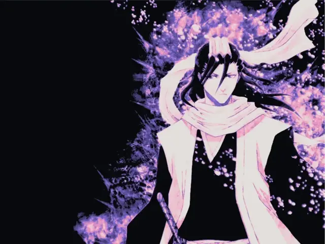 HueForge model: Hueforge Byakuya Kuchiki Bleach by Hueforge Maker