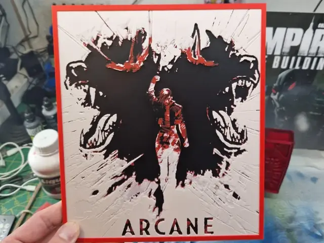 HueForge model: Arcane Hueforge - VI by Dakiren