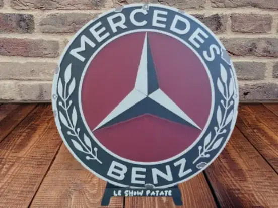 HueForge model: Plaque Vintage Mercedes Hueforge by leshowpatate