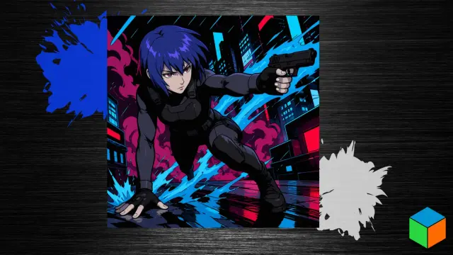 Motoko Kusanagi — Neon City, Ten Filaments