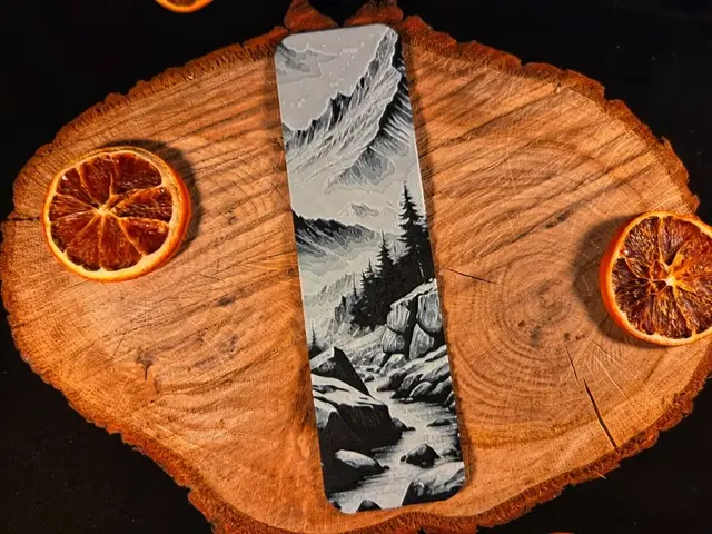 HueForge model: Grey Valley bookmark by EternalDesigns3D