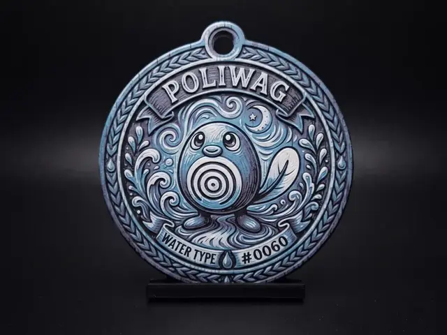 Poliwag #0060 - Pokemon Ornament