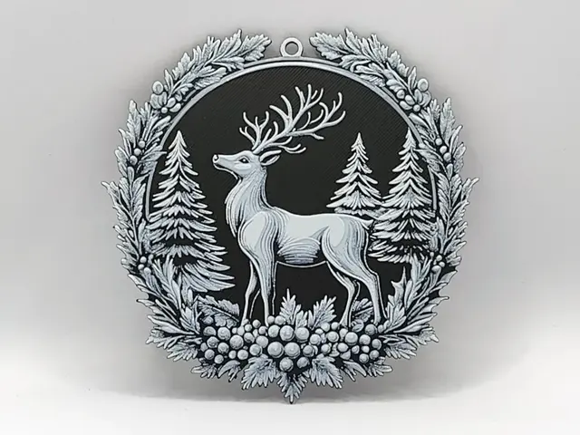 Reindeer Christmas Tree Ornament / Decoration