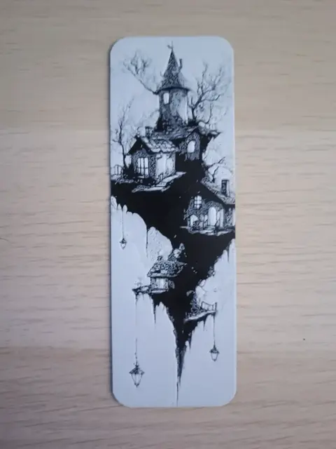 HueForge model: Strange Town Bookmark by Atrus Design