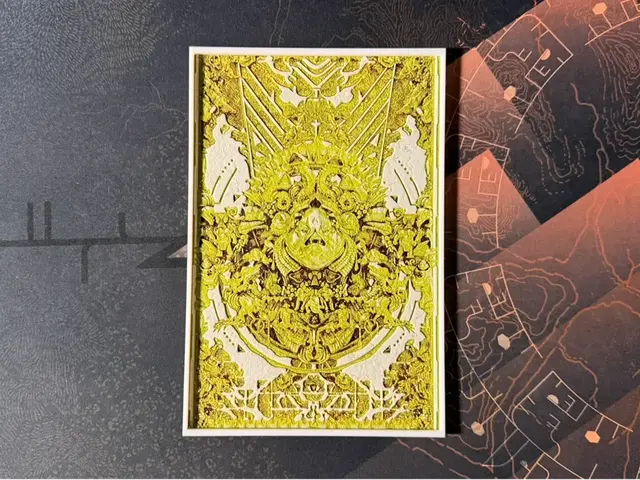 HueForge model: Destiny 2 Emperor Calus Book - HueForge by ZorPrime7