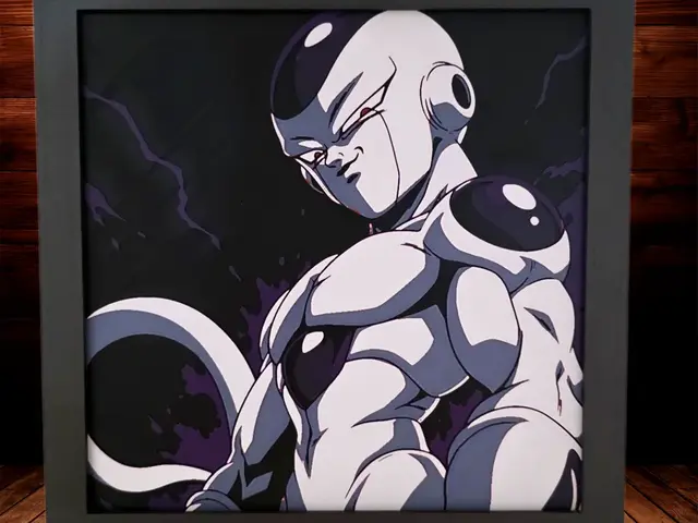 HueForge model: Final Form Frieza by Side Quest Hues