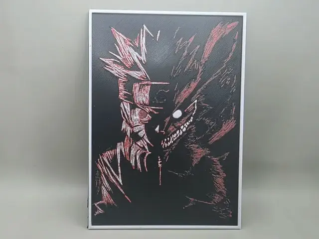 Naruto Kurama - HueForge