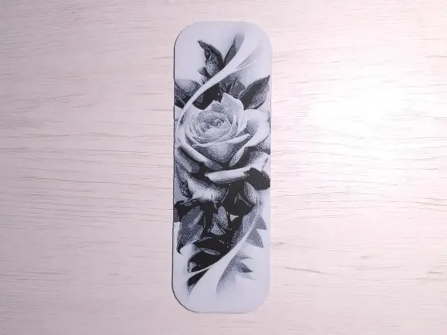 HueForge model: Rose Bookmark by Atrus Design