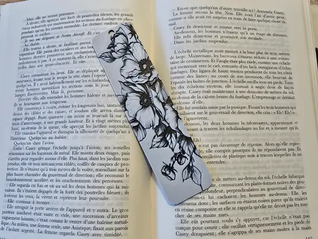 HueForge model: Bookmark Flowers by Kactus Fpv