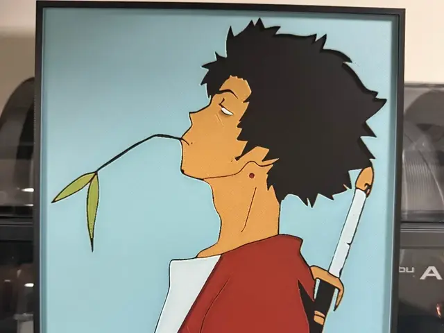 HueForge model: Samurai Champloo - Mugen - Hueforge by Strata Prints