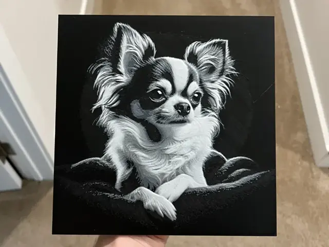 HueForge model: Chihuahua Hueforge by RP47 Designs