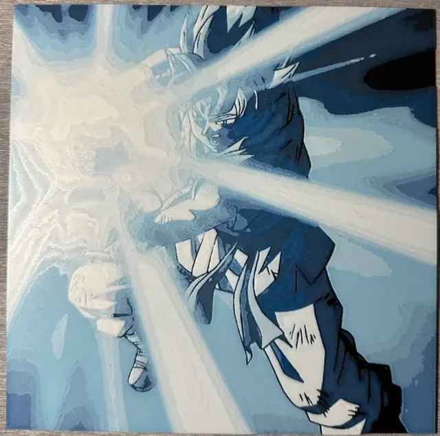 Goku Kamehameha Hueforge