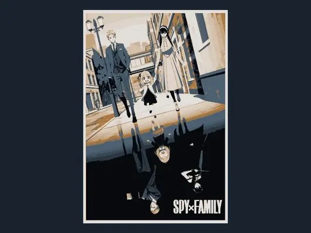 HueForge model: SPY x FAMILY (Series Poster - HueForge) by HugheCraft