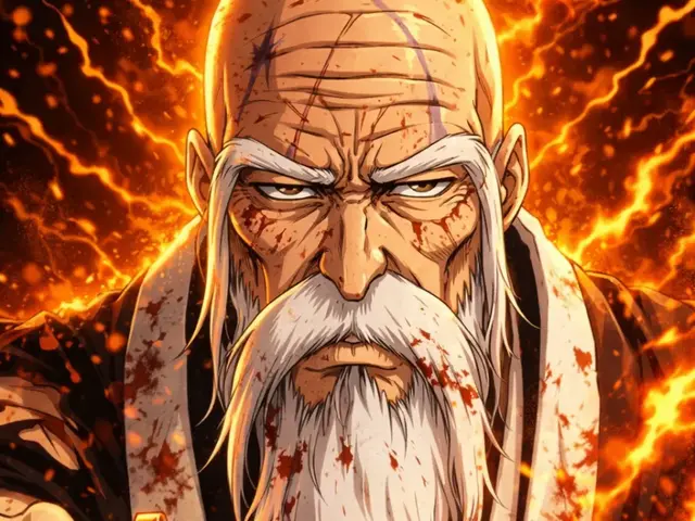 HueForge model: Yamamoto Genryùsai - Bleach by Hueforge Maker