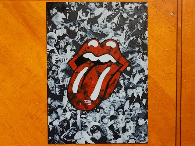 HueForge model: The Rolling Stones Poster - 4 Colours by Sarge