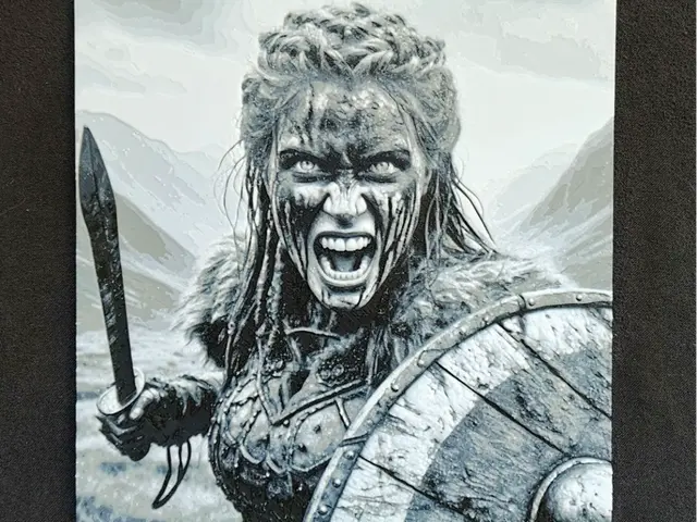 HueForge model: Warrioress X. HueForge by fD.667