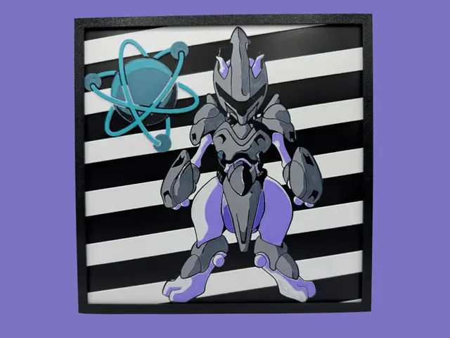 HueForge model: Armored Mewtwo - Pokemon Movie Version by Canadian Gamer
