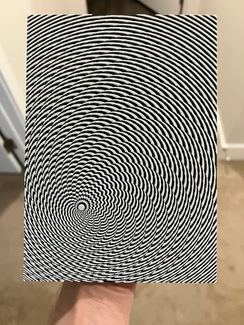 HueForge model: Optical Illusion 4 by RP47 Designs