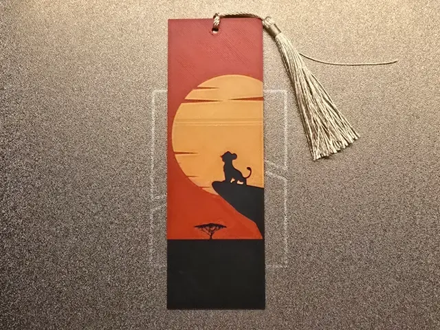 The Lion King Bookmark - Simba