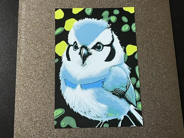 HueForge model: Blue Jay Bird Hueforge by FantasyZ