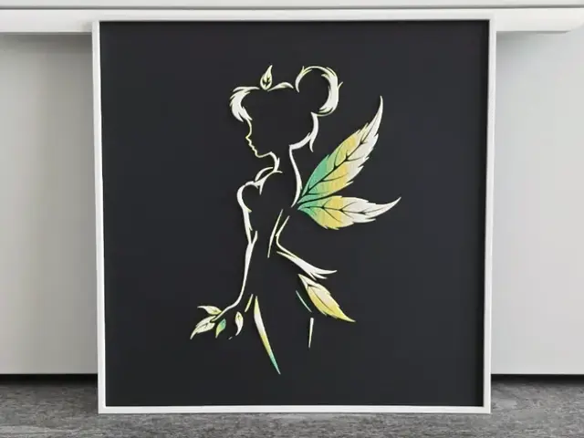 HueForge model: Disney Tinker Bell Hueforge by RIVY3Dprint