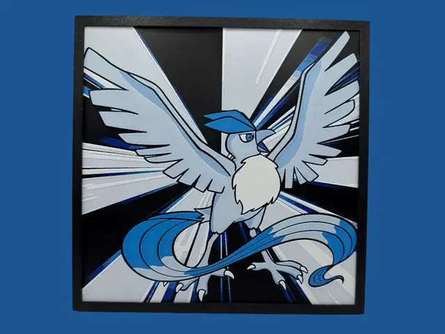 HueForge model: Articuno by Canadian Gamer