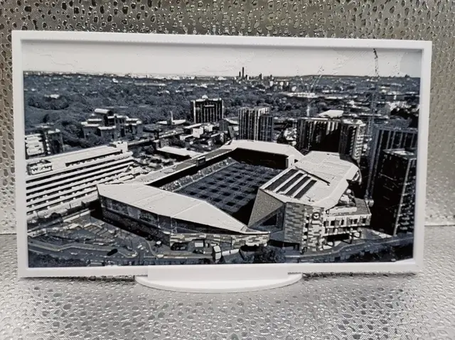 HueForge model: Brentford - Gtech Community Stadium Hueforge by Borishotch Industries