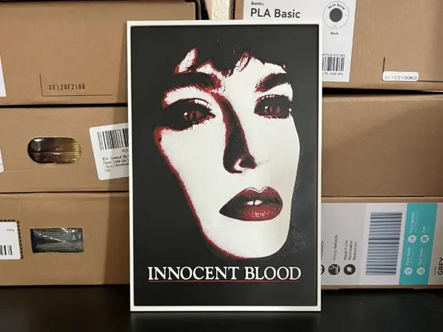 HueForge model: Innocent Blood Hueforge by Estiv