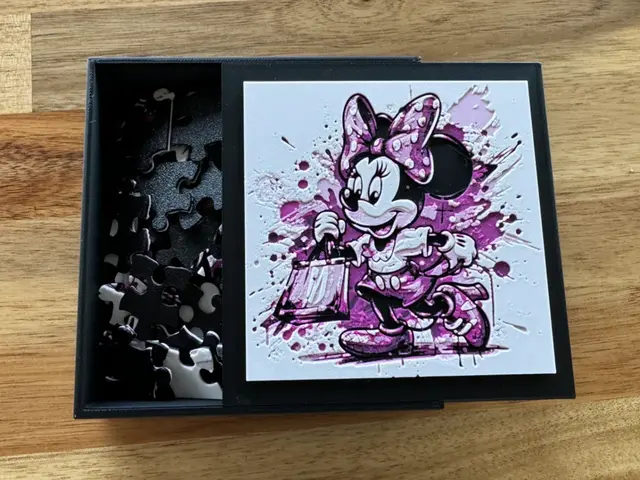 HueForge model: Puzzle Box Lid - Minnie Mouse by Canadian Gamer